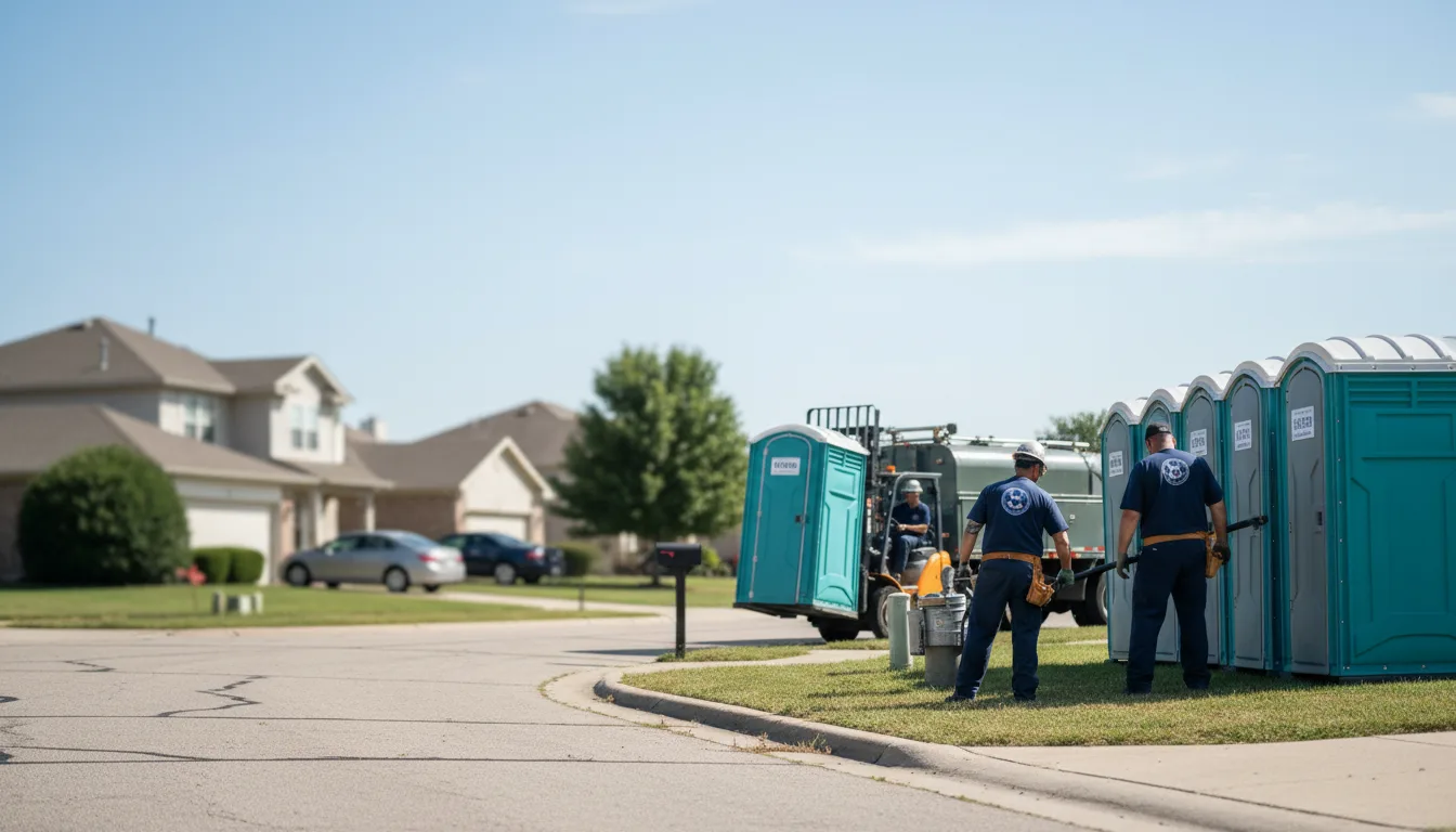 Porta Potty Rental in Delaware, AR near me